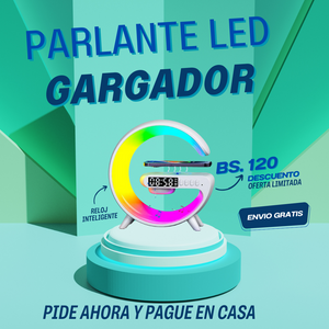 LAMPARA PARLANTE "G" LED